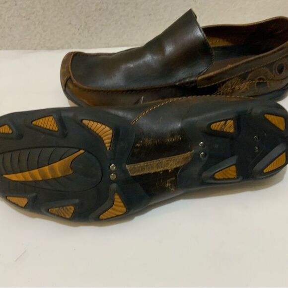 Skechers Mens Loafers Driving Moccasin Casual Slip On Leather Brown Size 9.5 main image 11